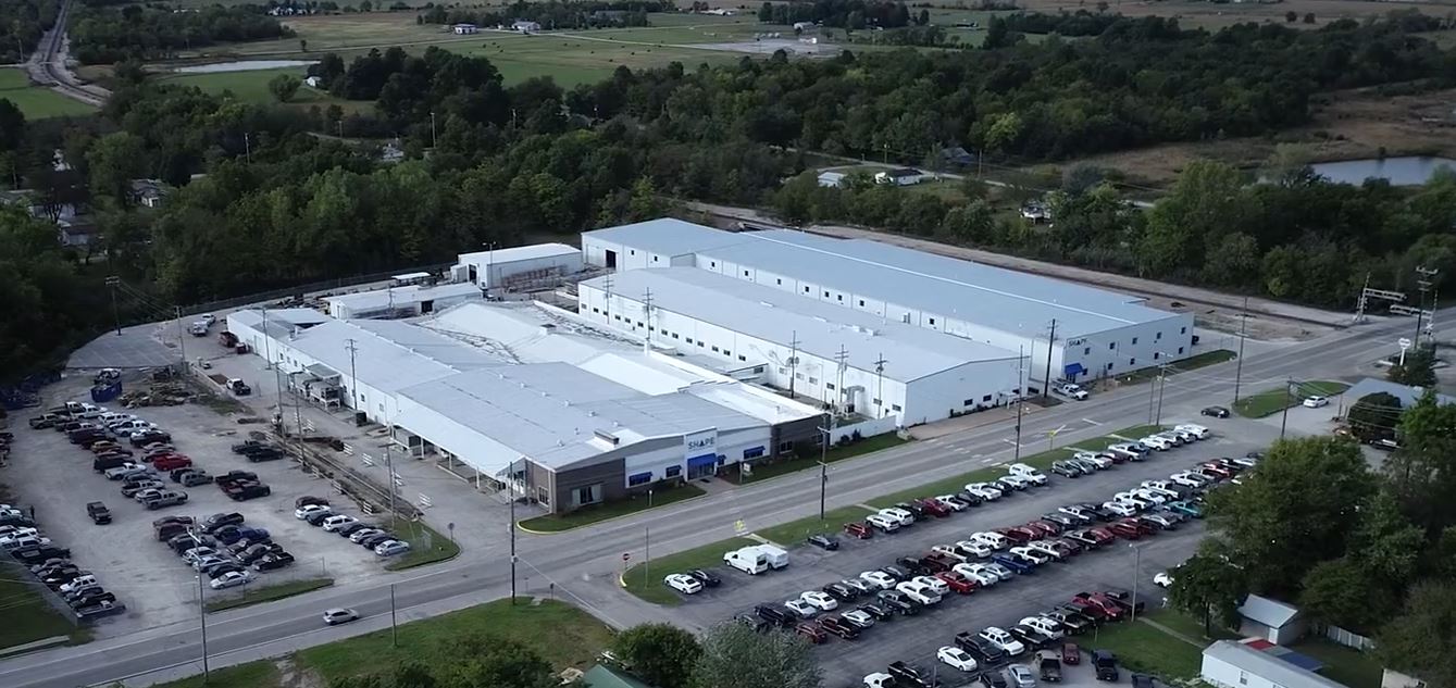 McCartney Facility aerial view